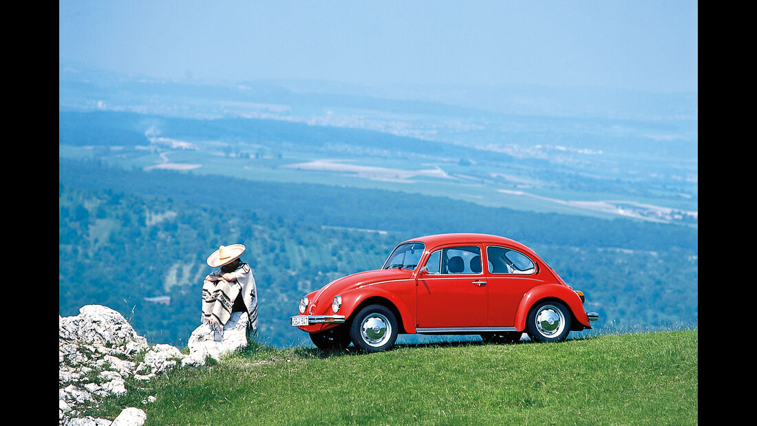 VW Käfer, Seitenansicht