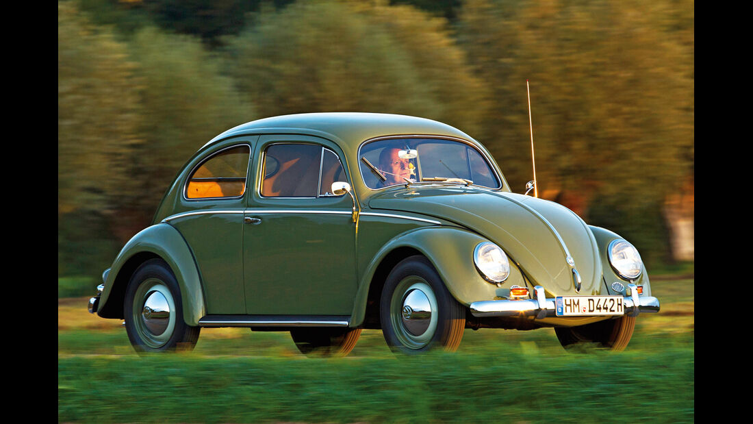 VW Käfer, Seitenansicht