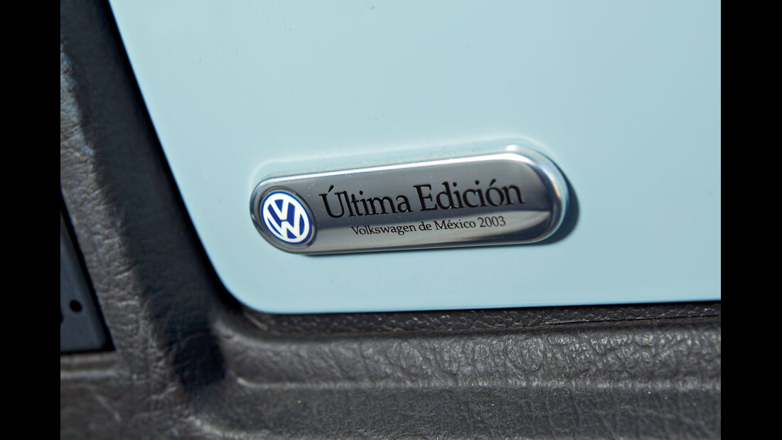 VW Käfer Ultima Edicion, Typenbezeichnung