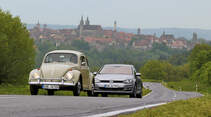 VW Käfer, VW Golf, Impression, Oldtimer