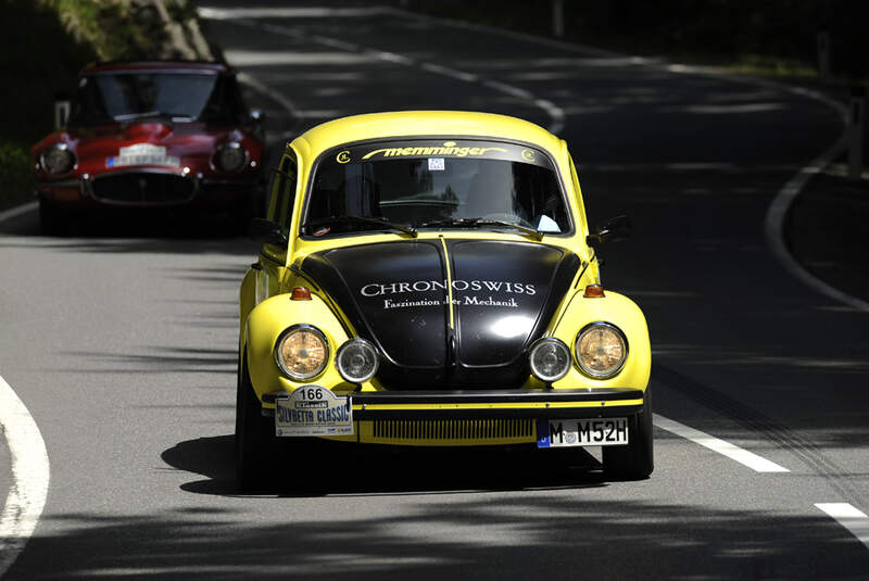 VW Käfer bei der Silvretta Classic 2010 