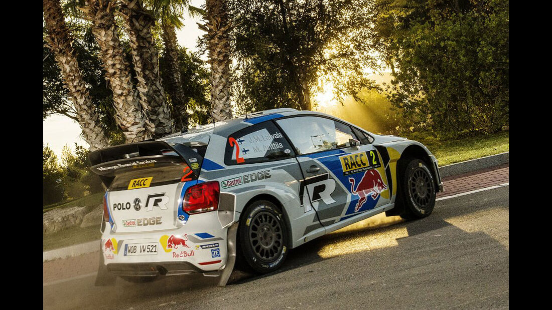 VW Latvala Rallye Spanien 2014