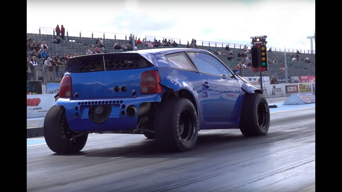 VW Lupo 1800 PS Tuning Drag Race
