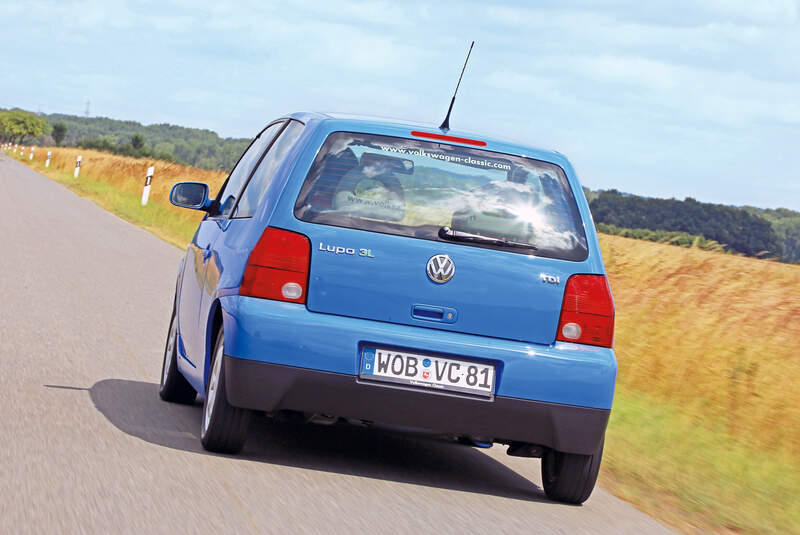 VW Lupo 3L, Heckansicht