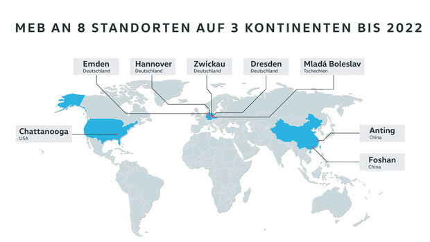 VW MEB-Standorte