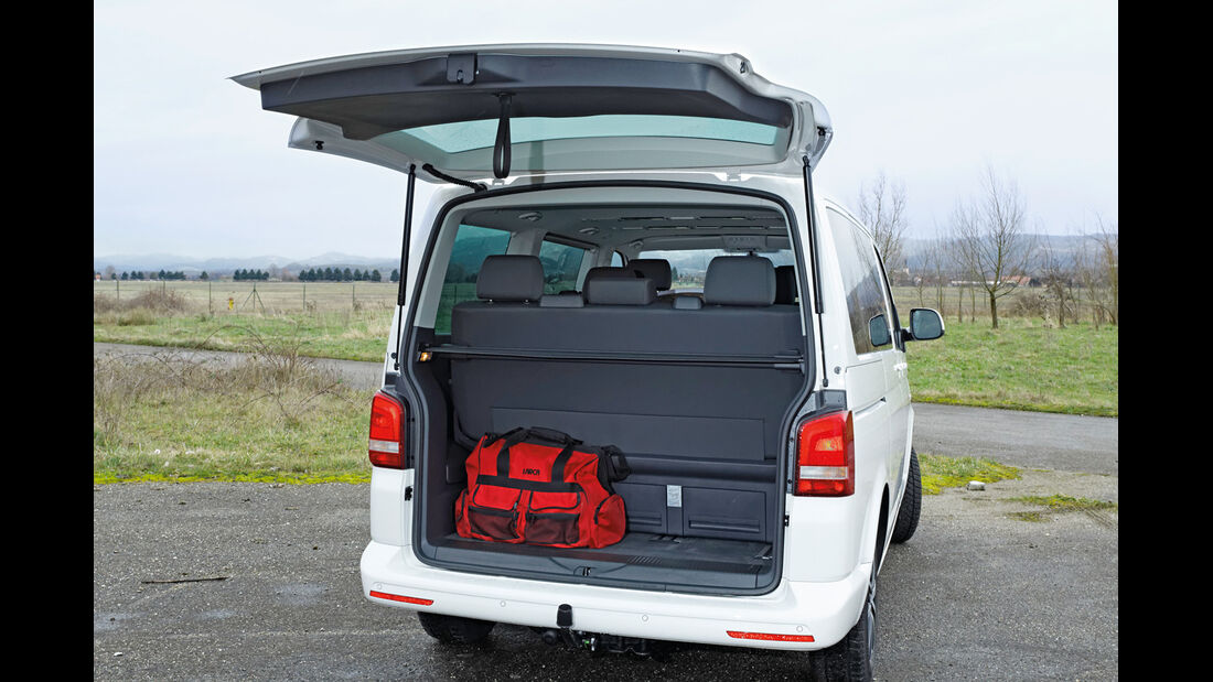 VW Multivan 2.0 BiTDI, Kofferraum