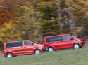 VW Multivan 2.0 TDI, Peugeot Traveller HDi 150 L2, Seitenansicht