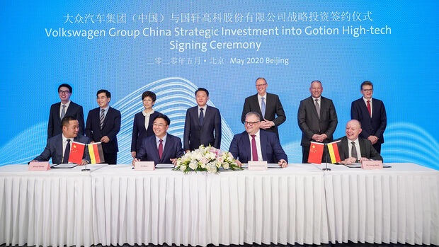 VW Partnerschaft Gotion China