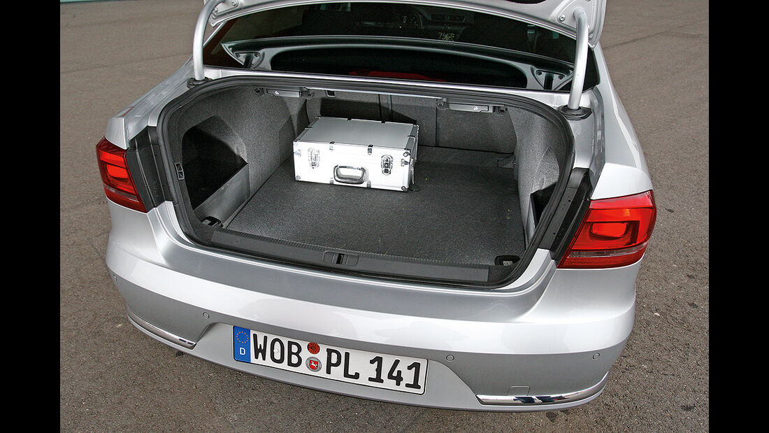 VW Passat 1.6 TDI Bluemotion, Kofferraum