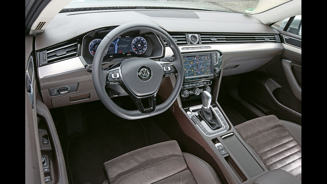 VW Passat 2.0 TDI 4Motion, Cockpit