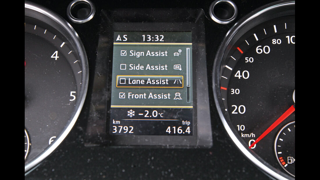 VW Passat 2.0 TDI BMT, Display, Bordcompiuter