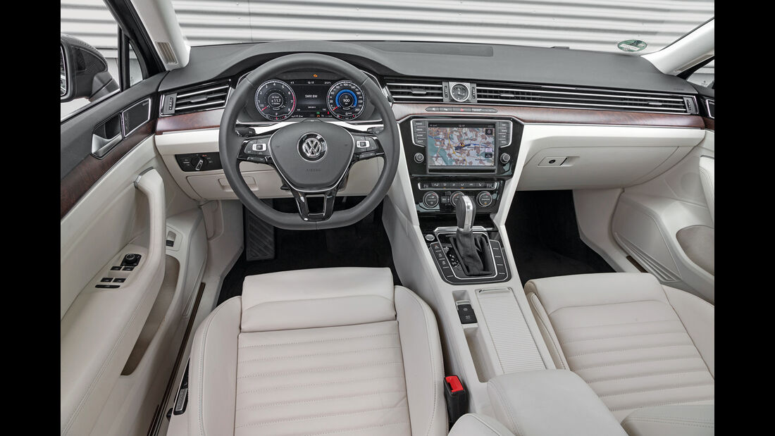 VW Passat 2.0 TSI, Cockpit