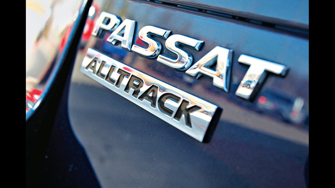 VW Passat Alltrack 2.0 TDI 4Motion, Schriftzug, Typenbezeichnung