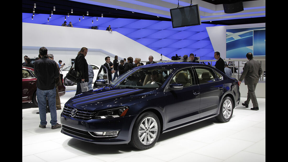 VW Passat, Detroit Motor Show, Rundgang