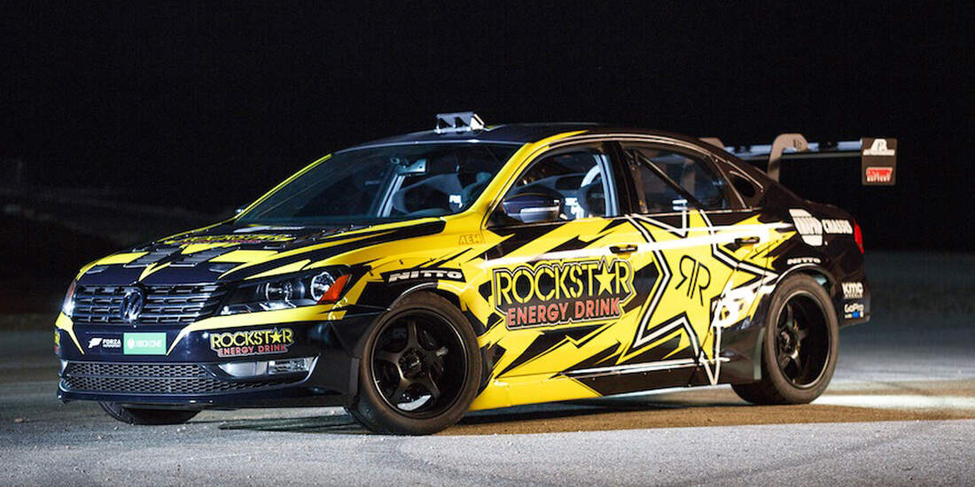 VW Passat Drift Car Tanner Foust
