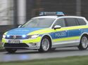 VW Passat GTE Polizei