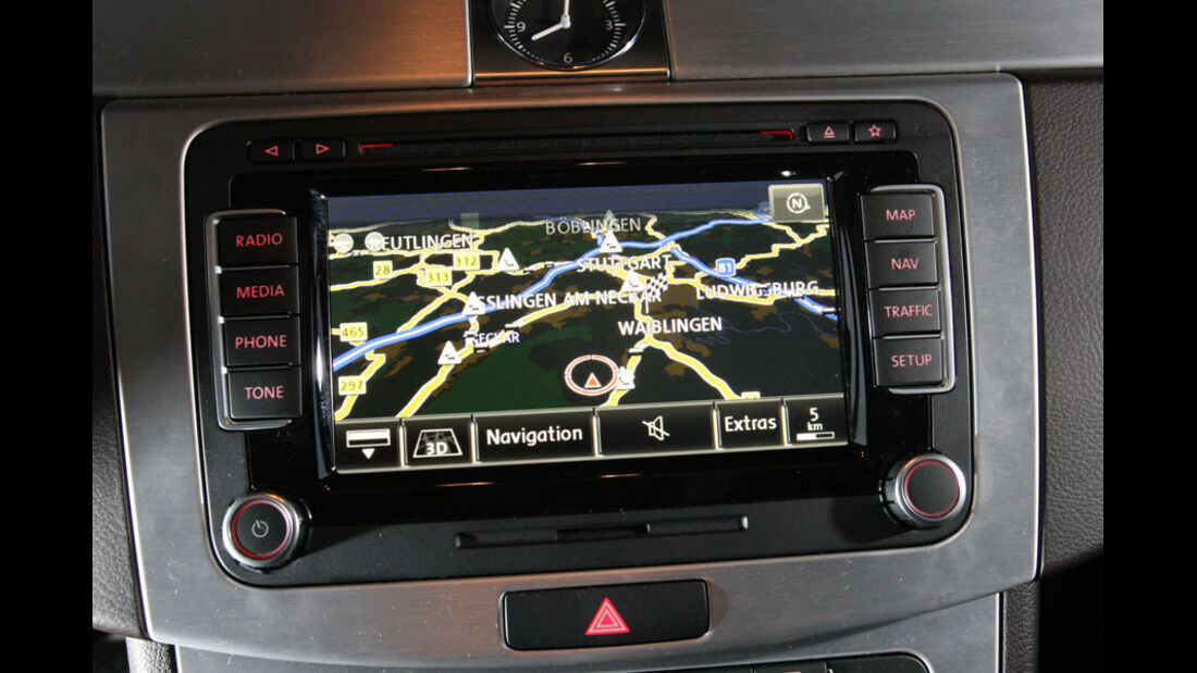 VW Passat, Navigationssystem
