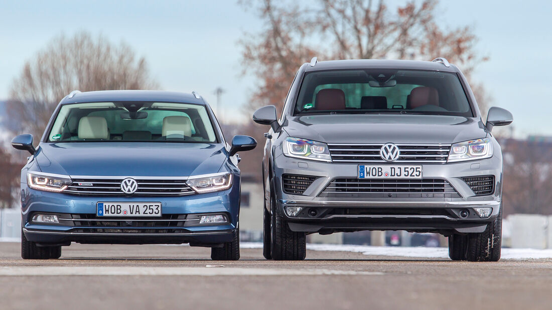 Kaufberatung: VW Passat 2.0 TDI 4Motion vs. Touareg V6 TDI
