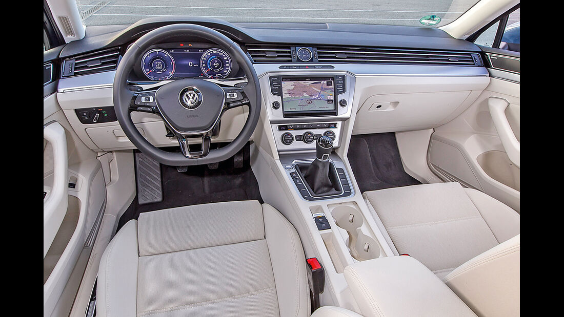 VW Passat Variant 2.0 TDI, Cockpit