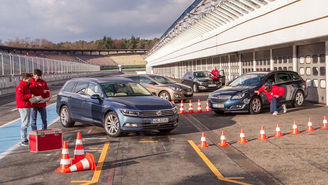 VW Passat Variant, Opel Insignia ST, Peugeot 508, Hyundai i40 Kombi