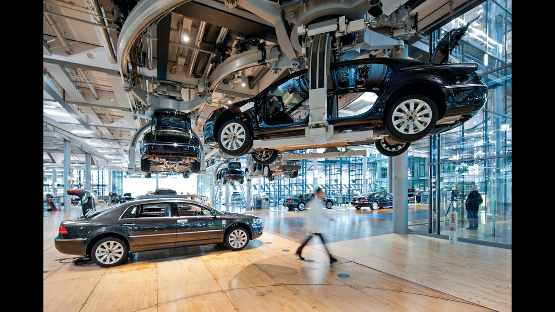 VW Phaeton, Gläserne Manufaktur
