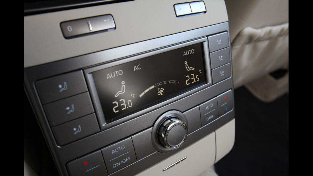 VW Phaeton V6 TDI, Klimaanlage