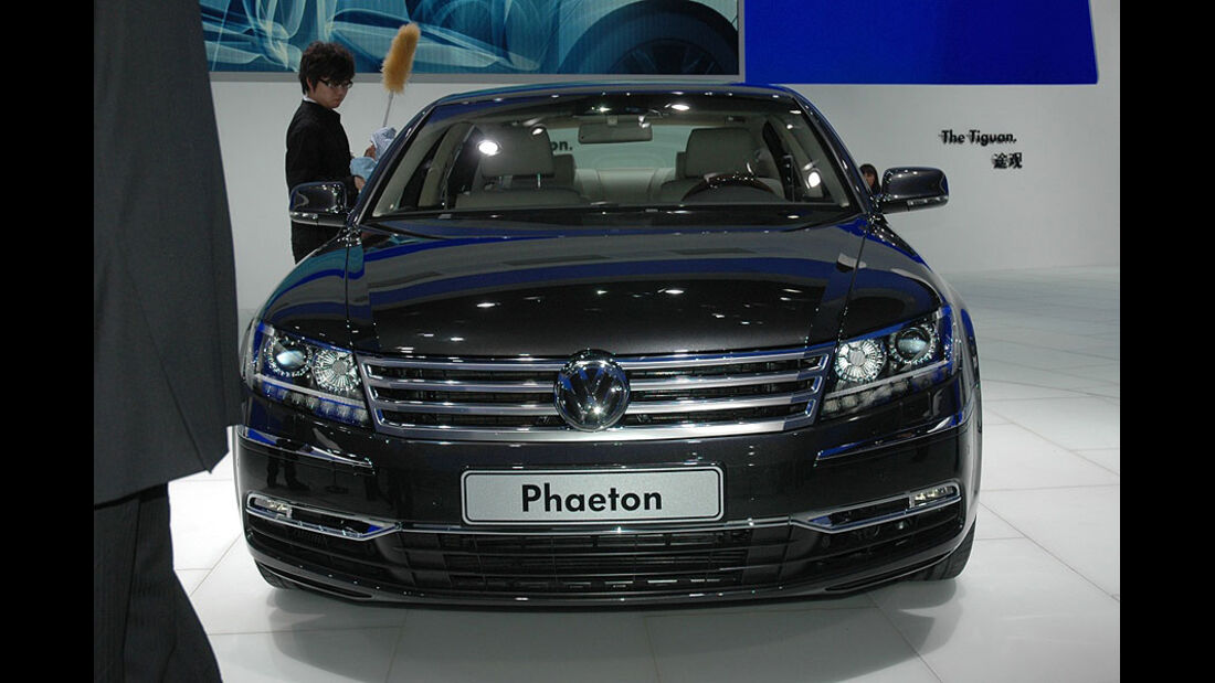 VW Phaeton auf der Auto China 2010