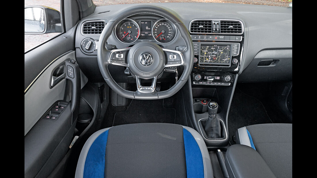 VW Polo Blue GT, Cockpit