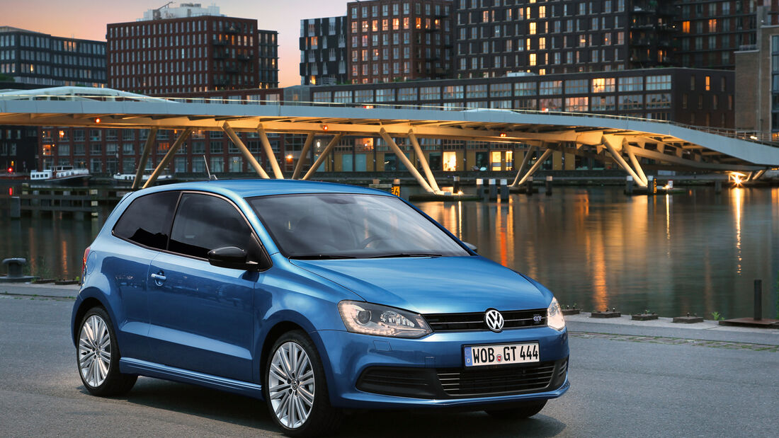 VW Polo Blue GT, Frontansicht