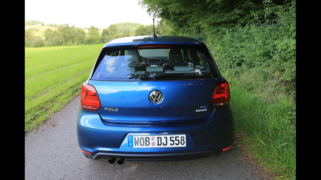 VW Polo BlueGT, Heckansicht
