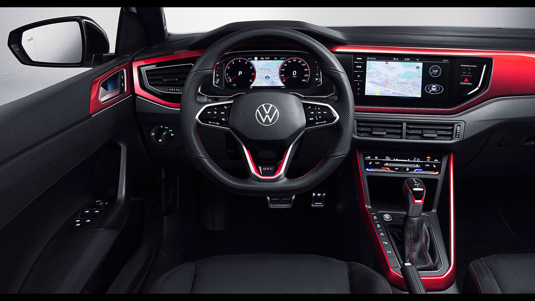 VW Polo GTI (2021) Polo 6 Typ AW Facelift Cockpit