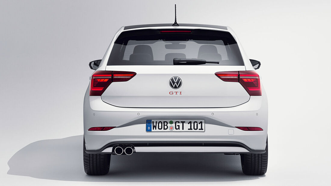 VW Polo GTI (2021) Polo 6 Typ AW Facelift Exterieur Pure White Uni