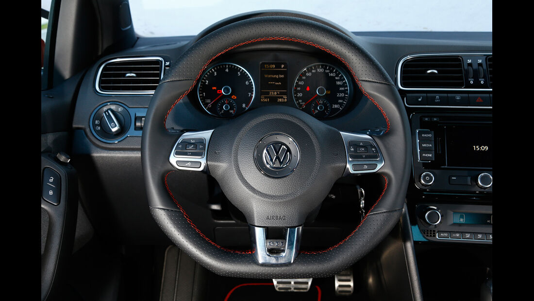 VW Polo GTI, Cockpit, Lenkrad
