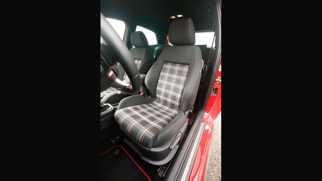 VW Polo GTI, Fahrersitz