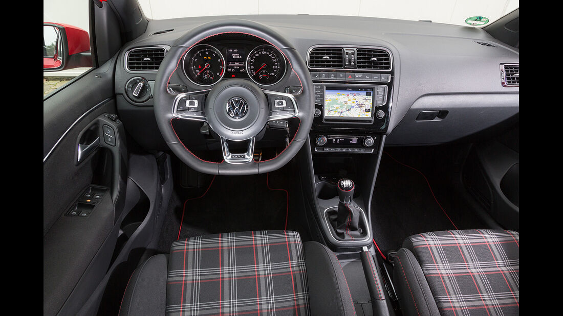 VW Polo GTI, Innenraum, Cockpit