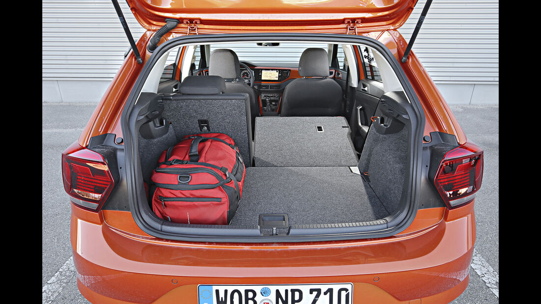 VW Polo, Kofferraum