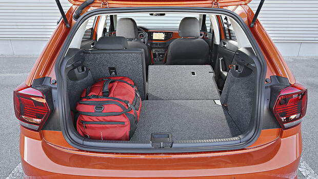 VW Polo, Kofferraum