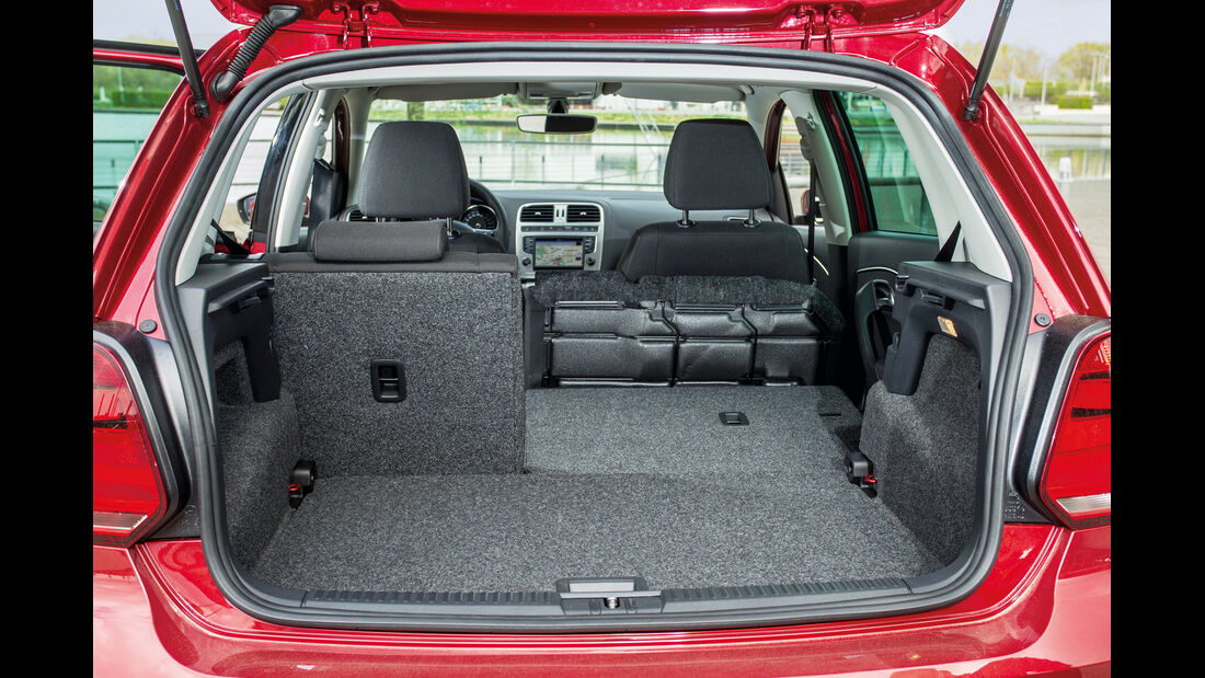 VW Polo, Kofferraum, Ladefläche