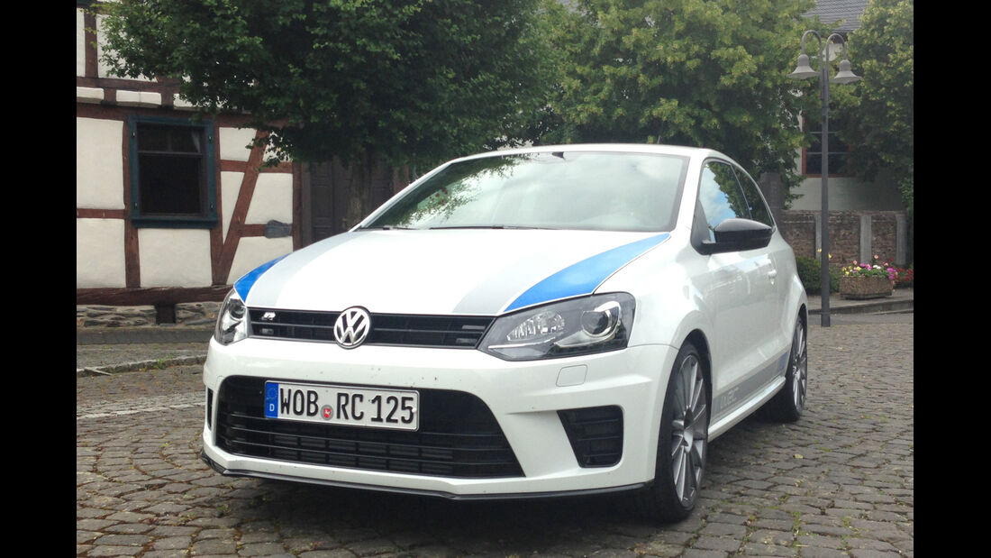VW Polo R WRC, Frontansicht