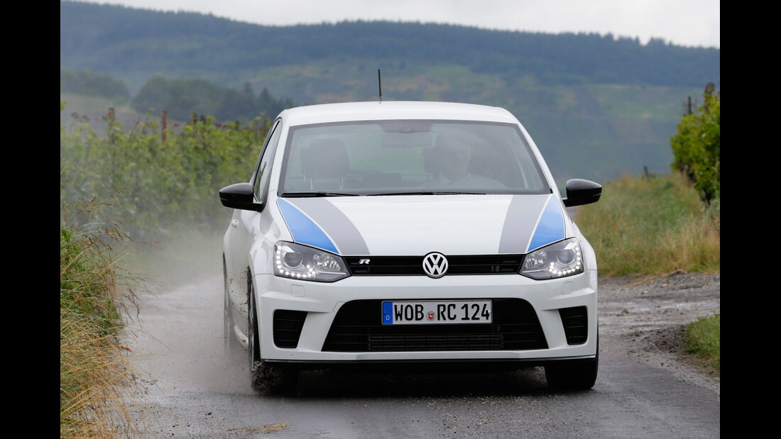 VW Polo R WRC, Frontansicht