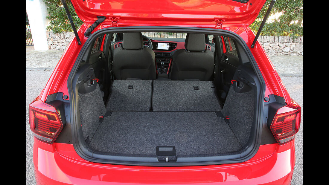VW Polo VI GTI (2018) AW 2G rot Kofferraum