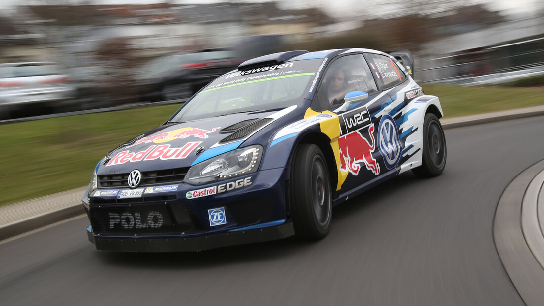 VW Polo WRC, Frontansicht
