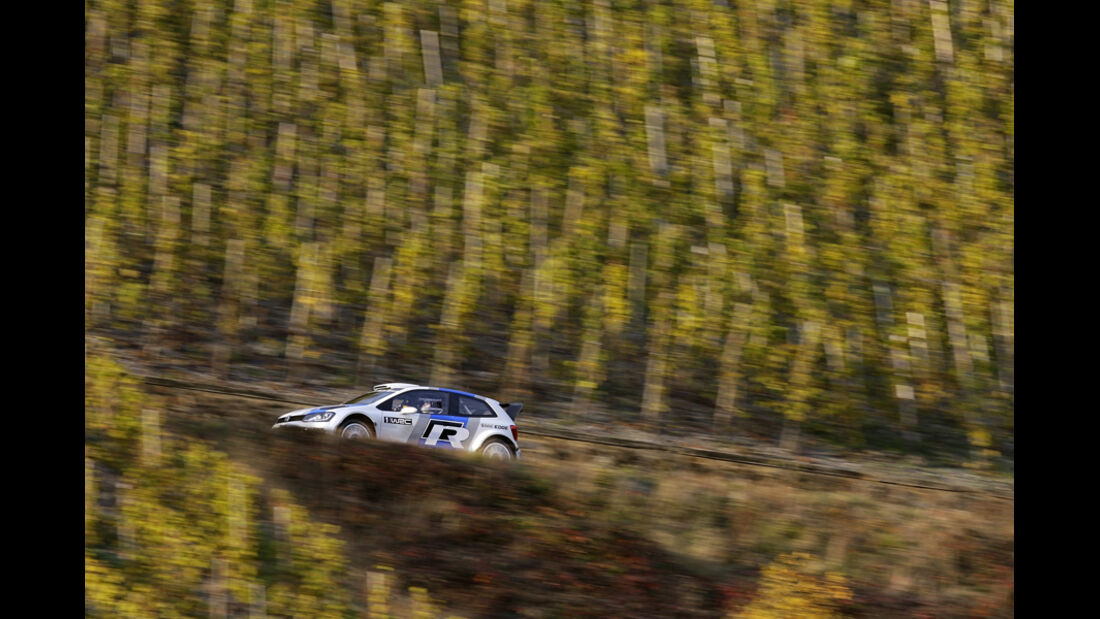 VW Polo WRC Sainz Test Veldenz 2011