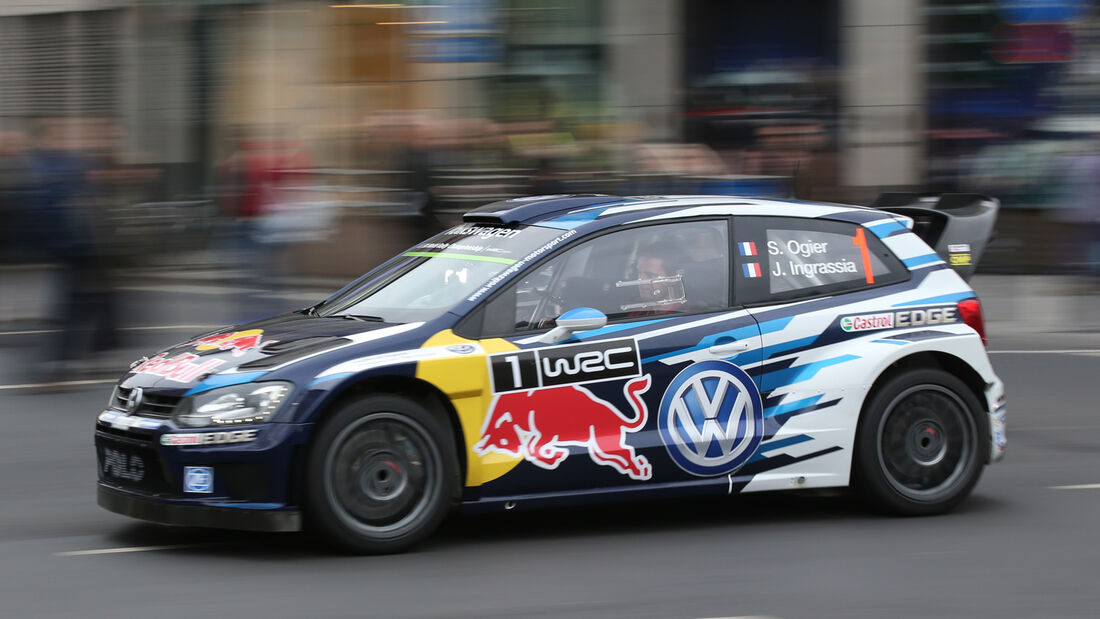 VW Polo WRC, Seitenansicht