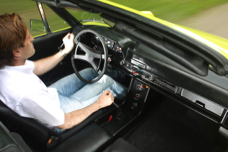 VW-Porsche 914, Cockpit