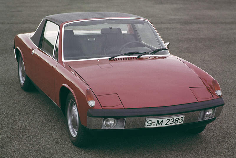 VW-Porsche 914, Seitenansicht