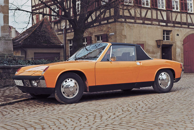 VW-Porsche 914, Seitenansicht