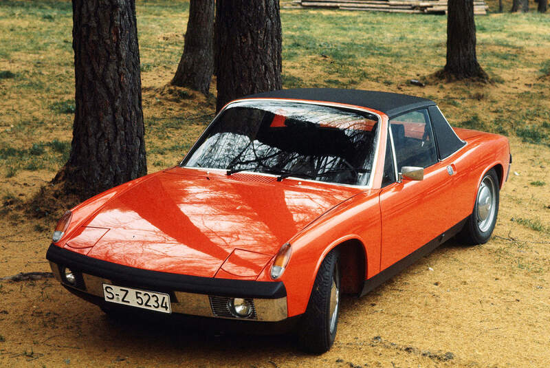 VW-Porsche 914, Seitenansicht