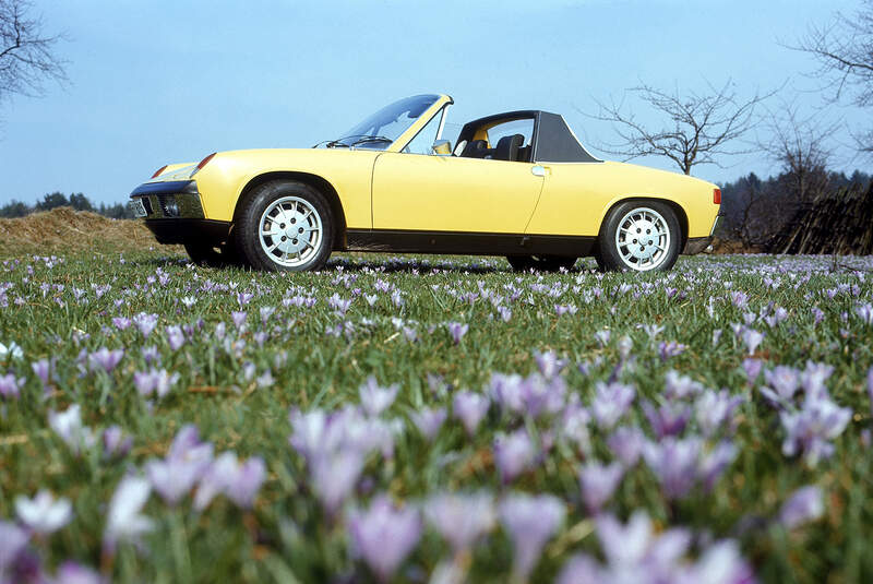 VW-Porsche 914, Seitenansicht