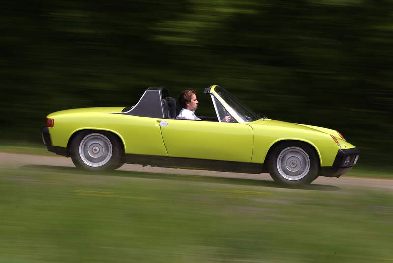 VW-Porsche 914, Seitenansicht